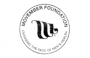 Movember Foundation Logo, Côte d'Azur, mode masculine, laissez vous pousser la moustache pour la bonne cause 2015 Cover