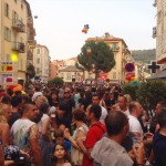 Apéritif en terrasse rue Bonaparte à Nice, le Petit Marais Niçois de la Côte d'Azur - Dolly Street - Dolly Party - Le quartier Gay Friendly de Nice - Blog Mister Riviera 2016