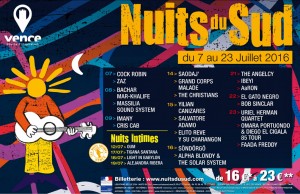 Les Nuits du Sud 2016 - Gagner des invitations - Festival Concert à Vence Côte d'Azur par le blog Mister Riviera