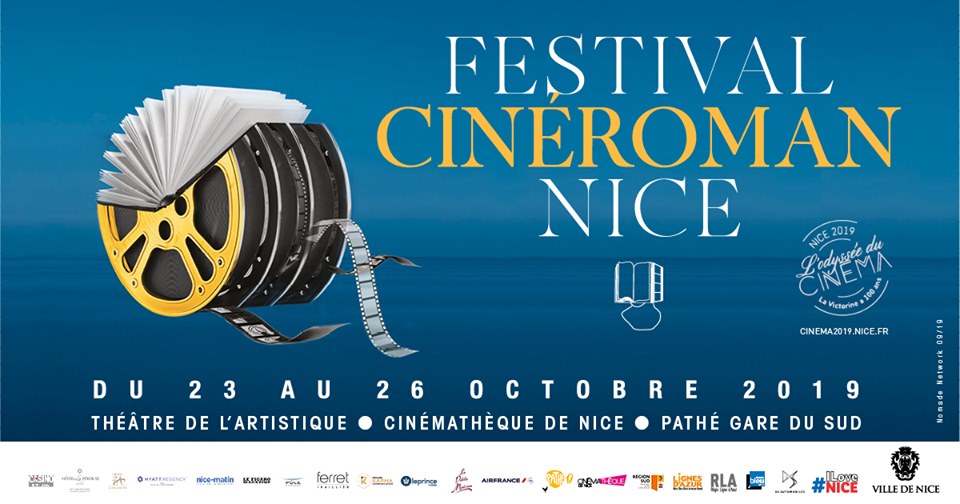 Festival CinéRoman : Les livres font leur cinéma à Nice du 23 au 26 octobre 2019 - Blog Mister Riviera, Côte d'Azur France
