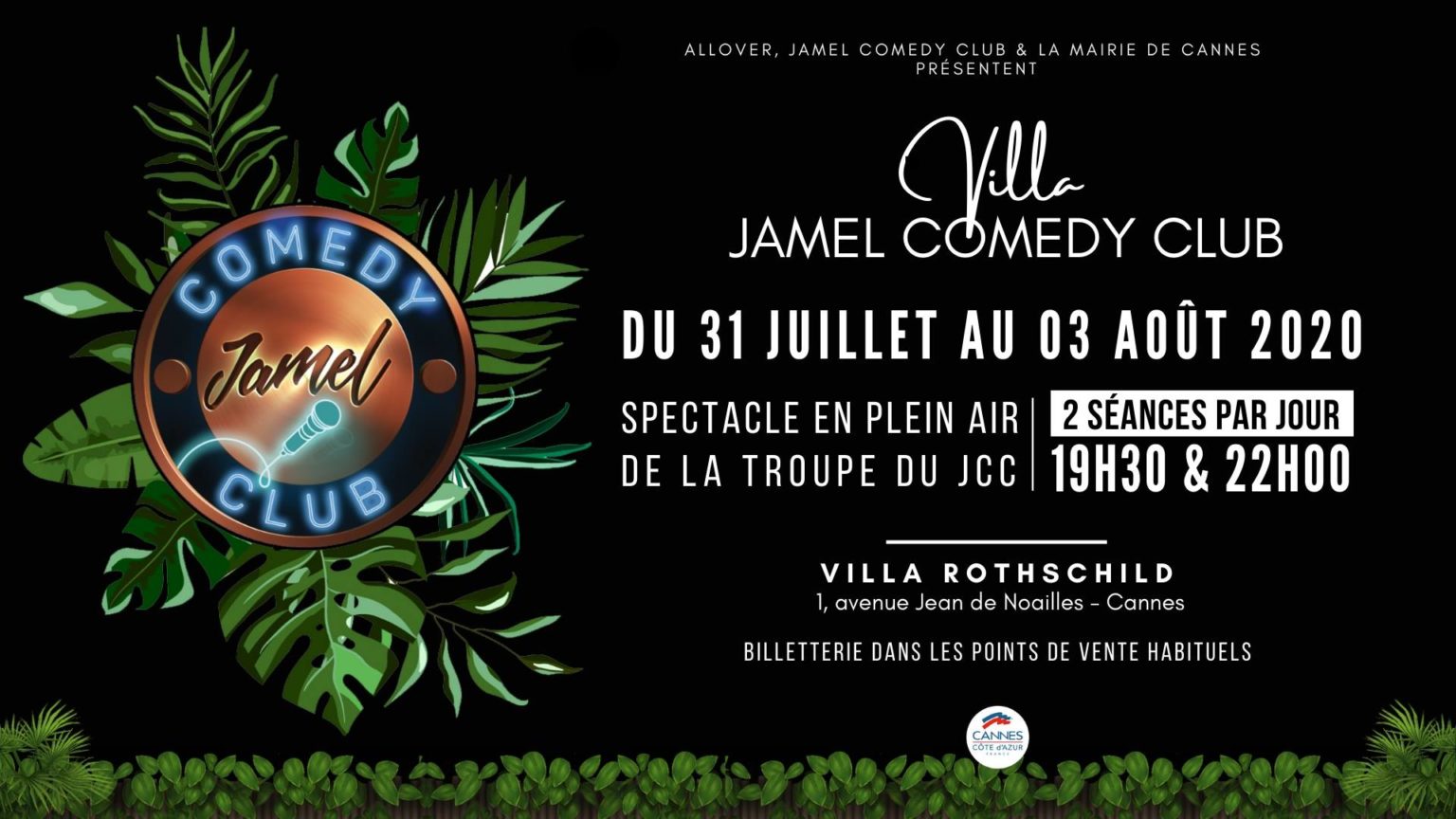 Cet été, le Jamel Comedy Club débarque à Cannes Mister Riviera Blog Nice, Côte d'Azur France Cet été, le Jamel Comedy Club débarque à Cannes Mister Riviera Blog Nice, Côte d'Azur France