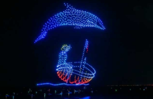Nice : un show de 2025 drones sur la Promenade des Anglais pour la Conférence des Nations Unies sur l'Océan